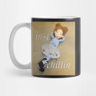 Just Chillin' - A Knitninja Creation Mug
